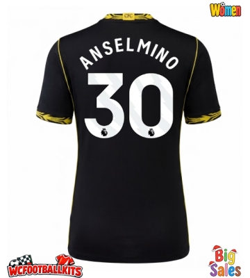 Chelsea Aaron Anselmino #30 Replica Away Stadium Shirt for Women 2026-27 Short Sleeve